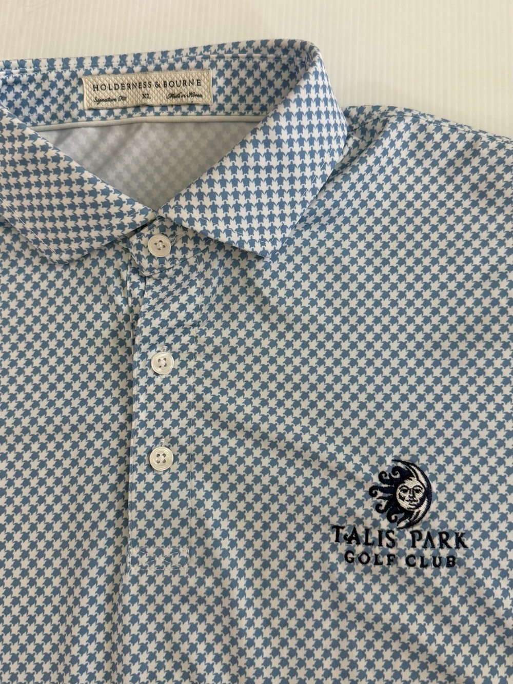 Holderness and Bourne Men’s XL  The Bedford Golf Polo Shirt Turtle All Over